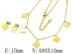 Stainless Steel Jewelry Wholesale - Stainless Steel Jewelry Sets - HY59S2963OL