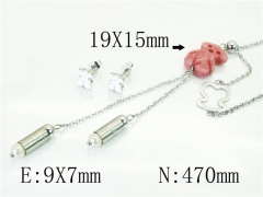 Stainless Steel Jewelry Wholesale - Stainless Steel Jewelry Sets - HY64S1338HKF