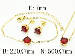 Stainless Steel Jewelry Wholesale - Stainless Steel Jewelry Sets - HY59S0128HIA