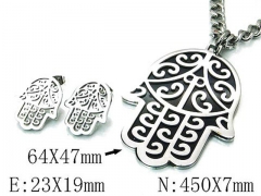 Stainless Steel Jewelry Wholesale - Stainless Steel Jewelry Sets - HY59S2706HMV
