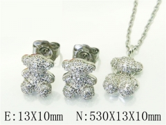 Stainless Steel Jewelry Wholesale - Stainless Steel Jewelry Sets - HY90S0218IPS