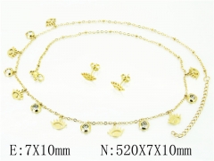 Stainless Steel Jewelry Wholesale - Stainless Steel Jewelry Sets - HY24S0017HSS