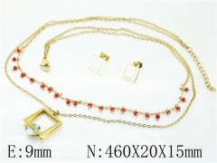 Stainless Steel Jewelry Wholesale - Stainless Steel Jewelry Sets - HY21S0327OW
