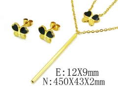 Stainless Steel Jewelry Wholesale - Stainless Steel Jewelry Sets - HY59S2886HHZ