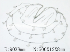 Stainless Steel Jewelry Wholesale - Stainless Steel Jewelry Sets - HY59S1799HPS