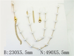 Stainless Steel Jewelry Wholesale - Stainless Steel Jewelry Sets - HY39S0512HIF