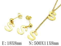 Stainless Steel Jewelry Wholesale - Stainless Steel Jewelry Sets - HY59S1575LLS