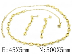 Stainless Steel Jewelry Wholesale - Stainless Steel Jewelry Sets - HY06S1039HMR