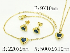 Stainless Steel Jewelry Wholesale - Stainless Steel Jewelry Sets - HY59S2587HH