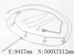 Stainless Steel Jewelry Wholesale - Stainless Steel Jewelry Sets - HY59S1865OC