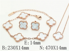 Stainless Steel Jewelry Wholesale - Stainless Steel Jewelry Sets - HY30S0142HMQ