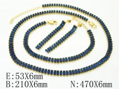 Stainless Steel Jewelry Wholesale - Stainless Steel Jewelry Sets - HY59S0142KOW