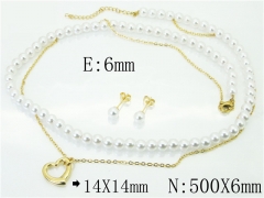 Stainless Steel Jewelry Wholesale - Stainless Steel Jewelry Sets - HY59S2024H5L