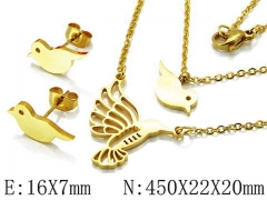 Stainless Steel Jewelry Wholesale - Stainless Steel Jewelry Sets - HY54S0362PL