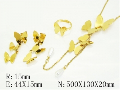 Stainless Steel Jewelry Wholesale - Stainless Steel Jewelry Sets - HY50S0582HOW