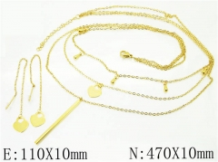 Stainless Steel Jewelry Wholesale - Stainless Steel Jewelry Sets - HY59S0191HJW