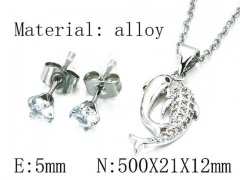 Stainless Steel Jewelry Wholesale - Stainless Steel Jewelry Sets - HY54S0459MLQ