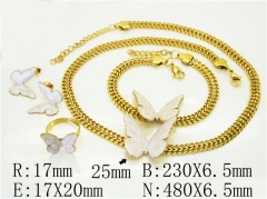 Stainless Steel Jewelry Wholesale - Stainless Steel Jewelry Sets - HY50S0282JEE