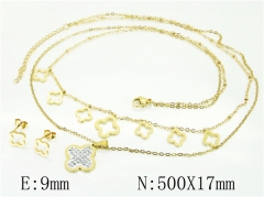 Stainless Steel Jewelry Wholesale - Stainless Steel Jewelry Sets - HY24S0029HEE