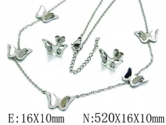 Stainless Steel Jewelry Wholesale - Stainless Steel Jewelry Sets - HY59S1361PW
