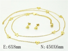 Stainless Steel Jewelry Wholesale - Stainless Steel Jewelry Sets - HY21S0425IIW