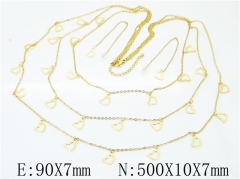 Stainless Steel Jewelry Wholesale - Stainless Steel Jewelry Sets - HY59S1794IHT
