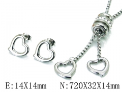 Stainless Steel Jewelry Wholesale - Stainless Steel Jewelry Sets - HY59S1394HIF