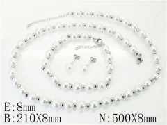 Stainless Steel Jewelry Wholesale - Stainless Steel Jewelry Sets - HY59S2493HME