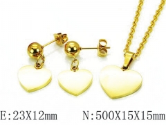 Stainless Steel Jewelry Wholesale - Stainless Steel Jewelry Sets - HY91S0656HIF