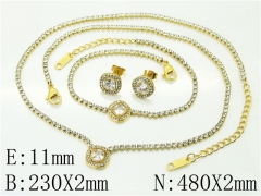 Stainless Steel Jewelry Wholesale - Stainless Steel Jewelry Sets - HY59S2411IIL