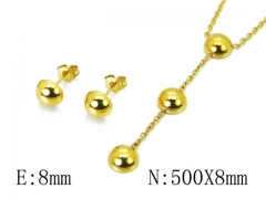 Stainless Steel Jewelry Wholesale - Stainless Steel Jewelry Sets - HY59S1325OR