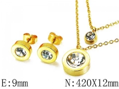 Stainless Steel Jewelry Wholesale - Stainless Steel Jewelry Sets - HY25S0593HIL