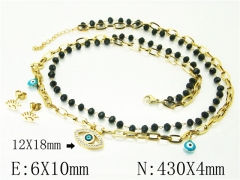 Stainless Steel Jewelry Wholesale - Stainless Steel Jewelry Sets - HY24S0068HLQ