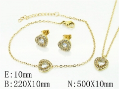 Stainless Steel Jewelry Wholesale - Stainless Steel Jewelry Sets - HY59S2326HLR