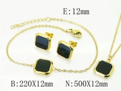 Stainless Steel Jewelry Wholesale - Stainless Steel Jewelry Sets - HY59S2523HIT
