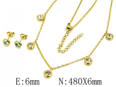 Stainless Steel Jewelry Wholesale - Stainless Steel Jewelry Sets - HY59S2979OLF