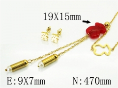 Stainless Steel Jewelry Wholesale - Stainless Steel Jewelry Sets - HY64S1346HME