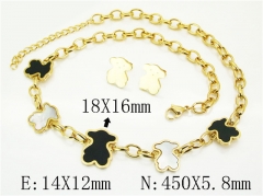 Stainless Steel Jewelry Wholesale - Stainless Steel Jewelry Sets - HY21S0440IHZ