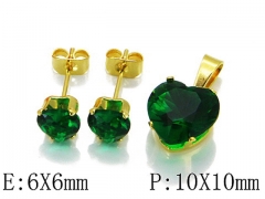 Stainless Steel Jewelry Wholesale - Stainless Steel Jewelry Sets - HY21S0006JHR