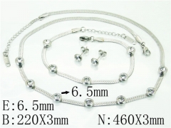 Stainless Steel Jewelry Wholesale - Stainless Steel Jewelry Sets - HY59S2312HKD