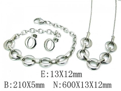 Stainless Steel Jewelry Wholesale - Stainless Steel Jewelry Sets - HY59S2823HMW