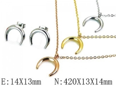 Stainless Steel Jewelry Wholesale - Stainless Steel Jewelry Sets - HY59S2734HIS