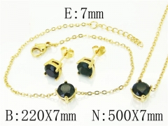 Stainless Steel Jewelry Wholesale - Stainless Steel Jewelry Sets - HY59S0127HIS