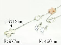 Stainless Steel Jewelry Wholesale - Stainless Steel Jewelry Sets - HY64S1354HKB