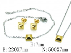 Stainless Steel Jewelry Wholesale - Stainless Steel Jewelry Sets - HY59S1390OL