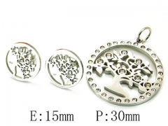 Stainless Steel Jewelry Wholesale - Stainless Steel Jewelry Sets - HY25S0507HJE