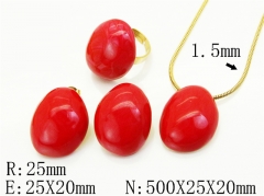 Stainless Steel Jewelry Wholesale - Stainless Steel Jewelry Sets - HY50S0627IHE
