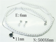 Stainless Steel Jewelry Wholesale - Stainless Steel Jewelry Sets - HY59S2037HKE