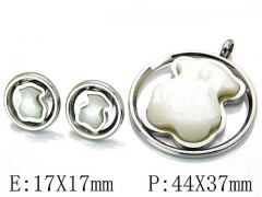 Stainless Steel Jewelry Wholesale - Stainless Steel Jewelry Sets - HY64S0535IGG