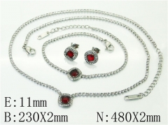 Stainless Steel Jewelry Wholesale - Stainless Steel Jewelry Sets - HY59S2410ICL